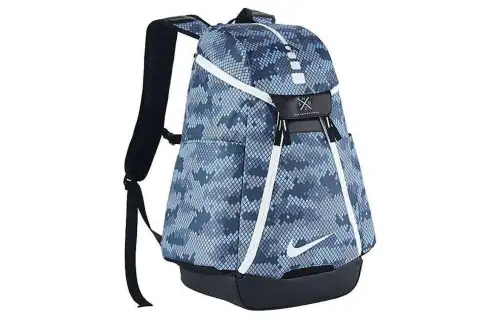 Nike Basketball sports soft heel for gym for training, blue backpack for men and women, polyester, for beloved