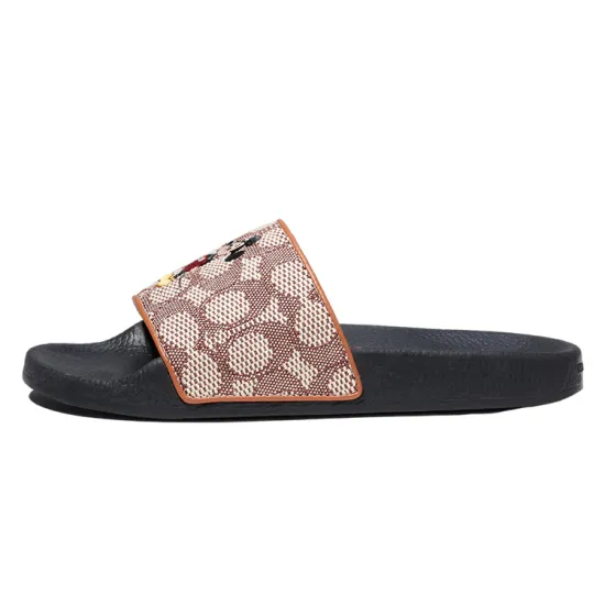 Disney X COACH Slide Slippers Women's Cocoa