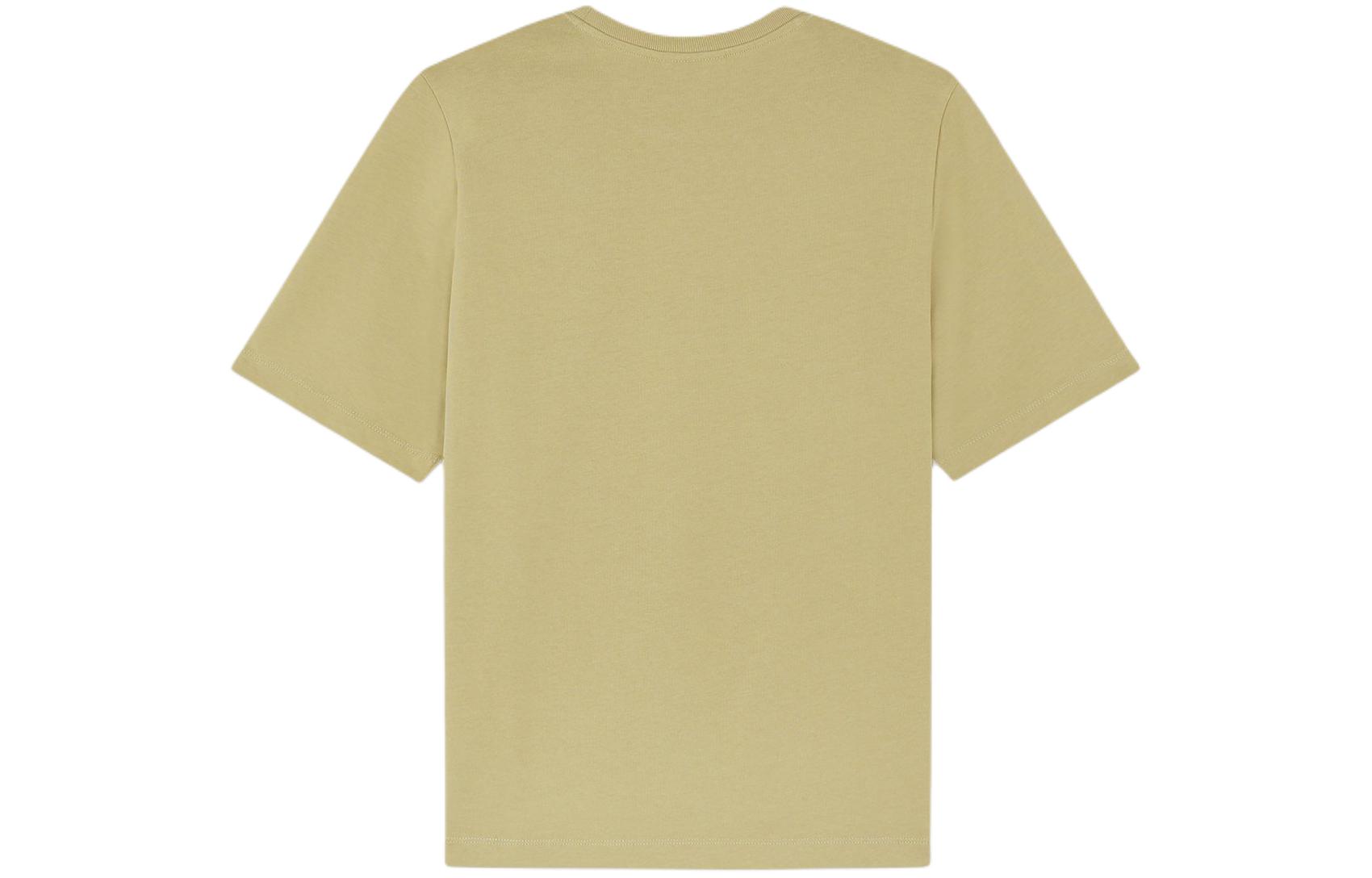 Женская футболка Maison Kitsune SS24T (бежевый) — фото 2