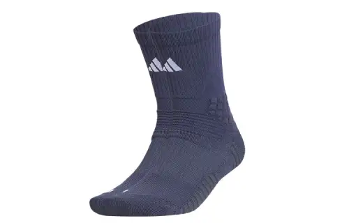 Adidas, basketball blue knee socks, with your logo imprint, mid-length