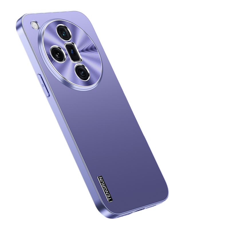 Baoguang PC material, metallic paint matte shell, anti-fingerprint and anti-fall, all-inclusive protection, personality, simple, light, classic, mobile phone case, suitable for oppofindx7ultra FINDX7, business style minimalist style