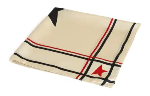 Golden Goose Star-print Silk Foulard