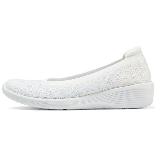 Skechers Modern Comfort Cushioned Wear Resistant Lightweight Low Top Casual Shoes Women's White
