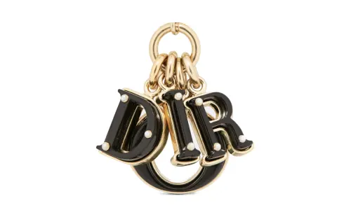 DIOR Keychains Women's Black/Gold