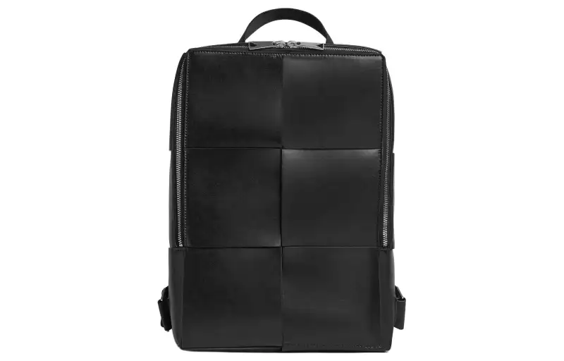 Bottega Veneta Calfskin Backpack Men's Black