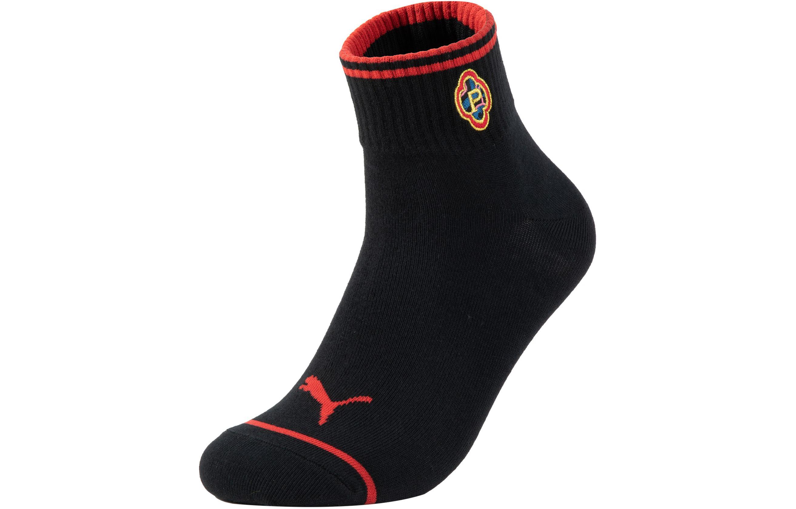 PUMA CNY QUARTER 1P APAC Ankle Socks Unisex 1 Pack Black