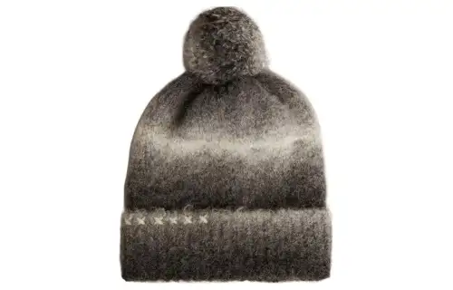 【Zoomed Imagery】gradient-effect knitted beanie