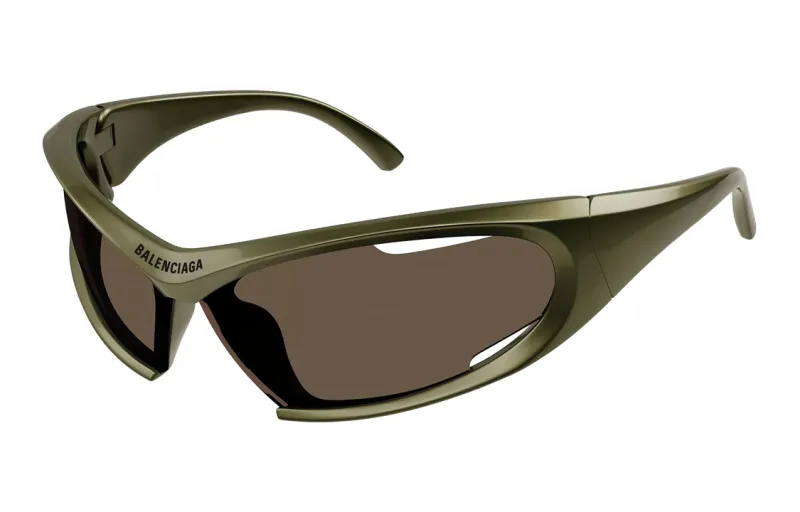 Balenciaga Eyewear Geometric Frame Sunglasses