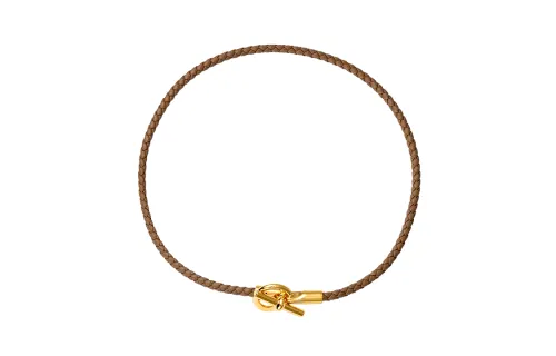 HERMES Glenan Wristbands Women's Elephant Gray
