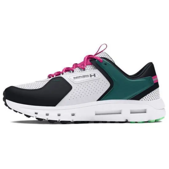 Under Armour Charged Commit Running Shoes Men Low-Top White Black Green