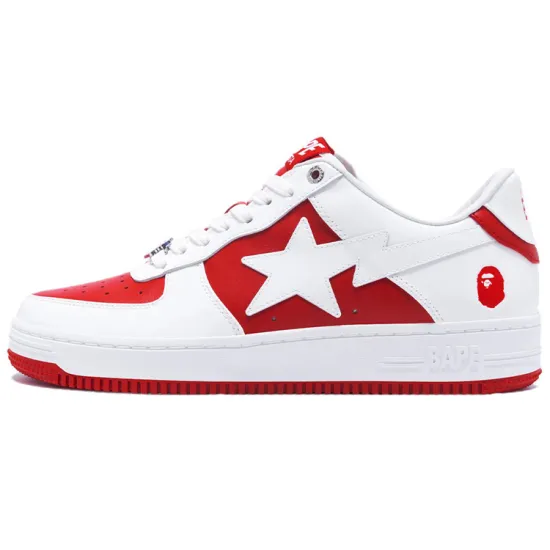 BAPE A BATHING APE Bape Sta Low #6 Red