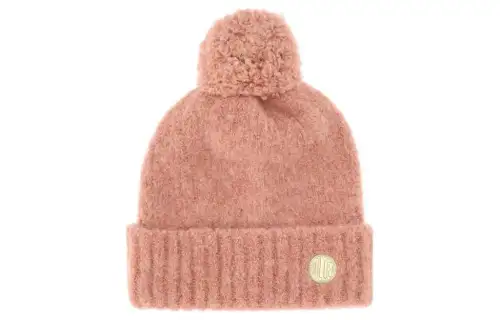 Golden Goose Alpaca, Polyamide Beanies Unisex Pink