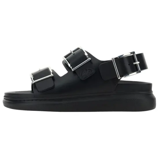 Alexander McQueen Double-Buckled Sandals