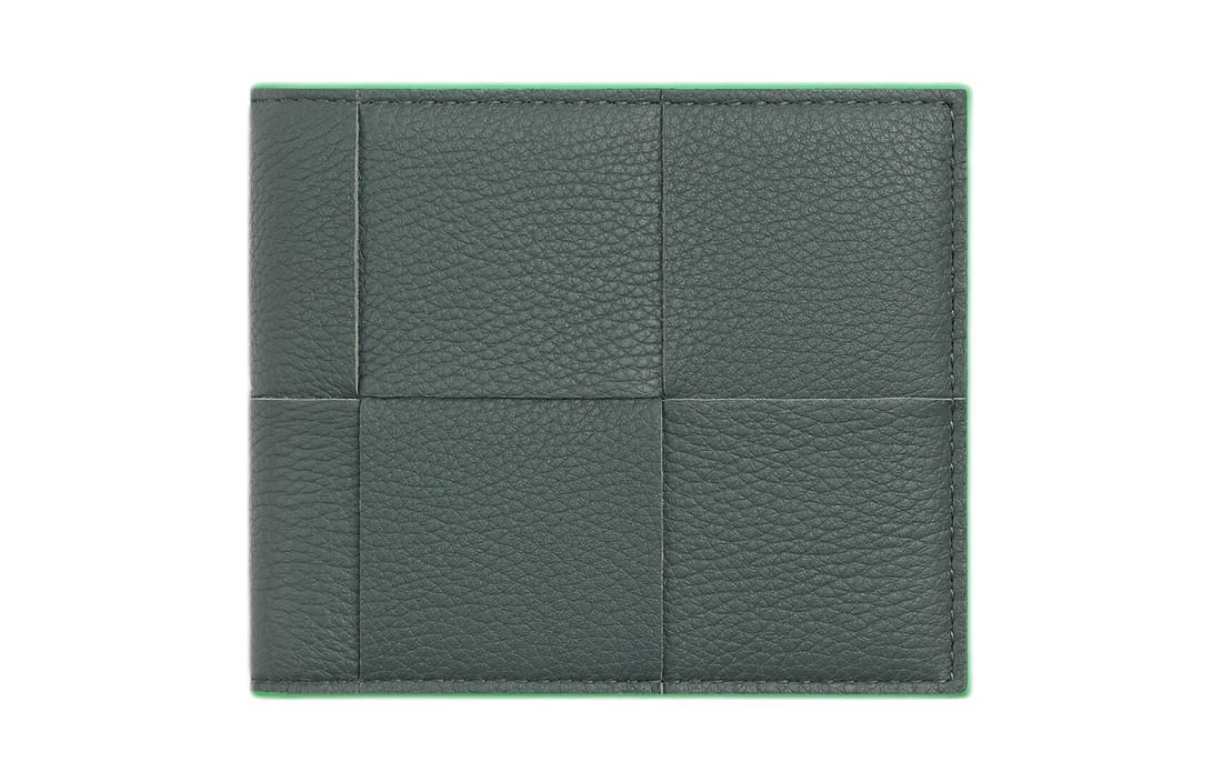 Bottega Veneta Grain Calfskin Wallet Men's Slate Mosaic Siren