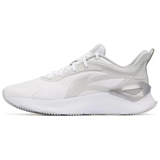 LINING YueYing 3.0 Running Shoes Men Low-Top Standard White/Waterdrop Gray