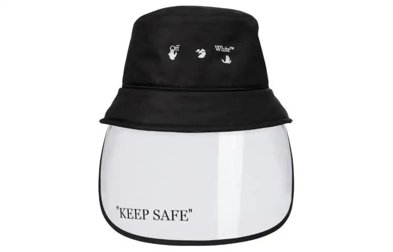 OFF WHITE Keep Safe Visor Bucket Hat