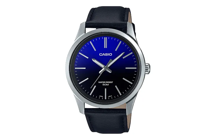 CASIO Men Standard Series 42mm Blue Watch MTPE180L2AVEF