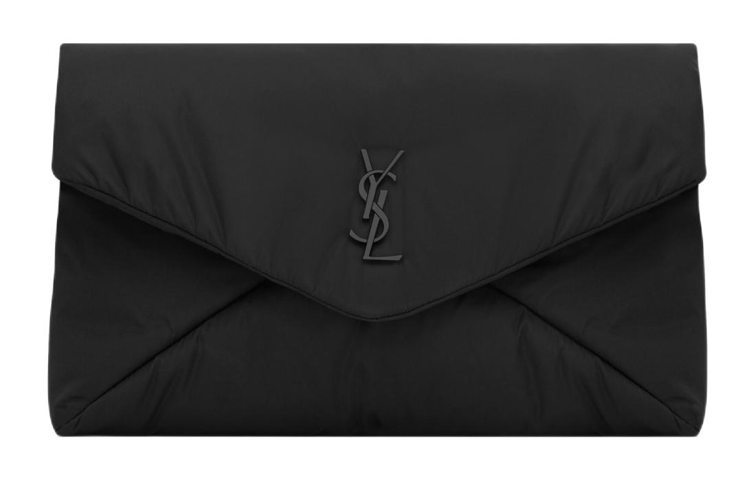 Мужская сумка SAINT LAURENT YSL LE CASSANDRE Logo (черная)