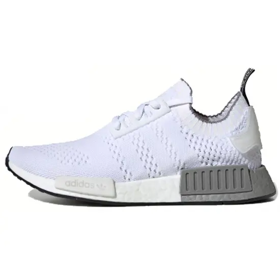 Adidas NMD R1 Running White Grey Three