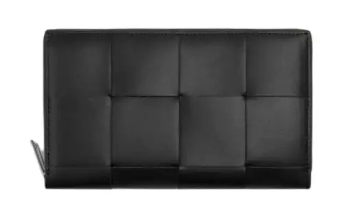 Bottega Veneta Intrecciato Zip Around Wallet