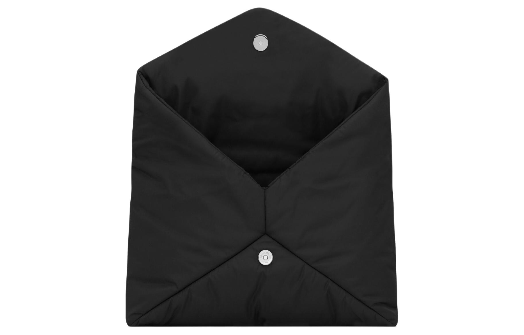 Мужская сумка SAINT LAURENT YSL LE CASSANDRE Logo (черная) — фото 6