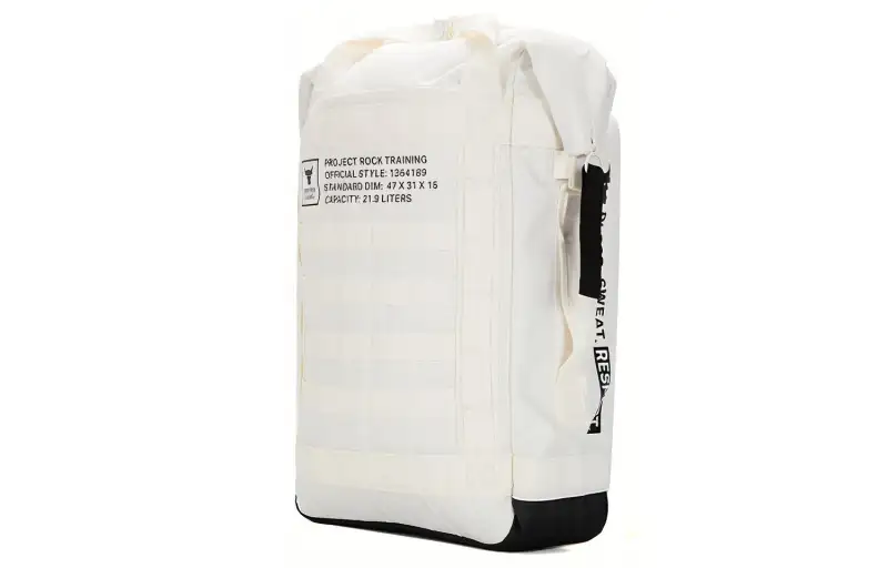 Under Armour Polyester Sports Backpack Regular Unisex White