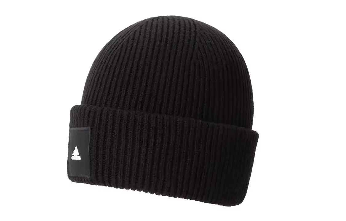 Adidas Recycled Polyester, Acrylic Beanies Unisex Black