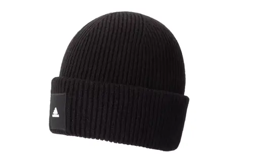 Adidas Recycled Polyester, Acrylic Beanies Unisex Black