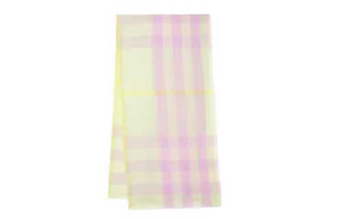 Burberry Cashmere Knit Scarves Women's Multicolor