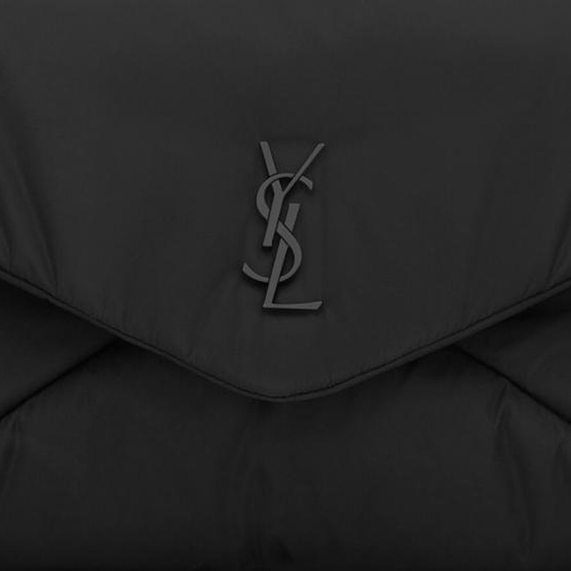 Мужская сумка SAINT LAURENT YSL LE CASSANDRE Logo (черная) — фото 7