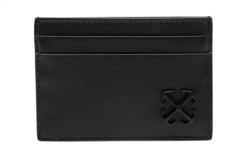 OFF-WHITE Jitney Leather Cardholder