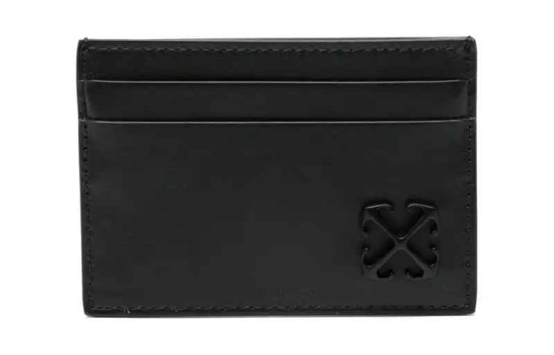 OFF-WHITE Jitney Leather Cardholder