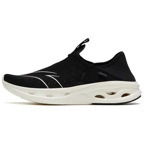 ANTA Outdoor Shoes Men Low-Top Black