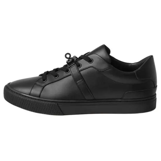 HERMES Day Skateboard Shoes Men Low-Top Black