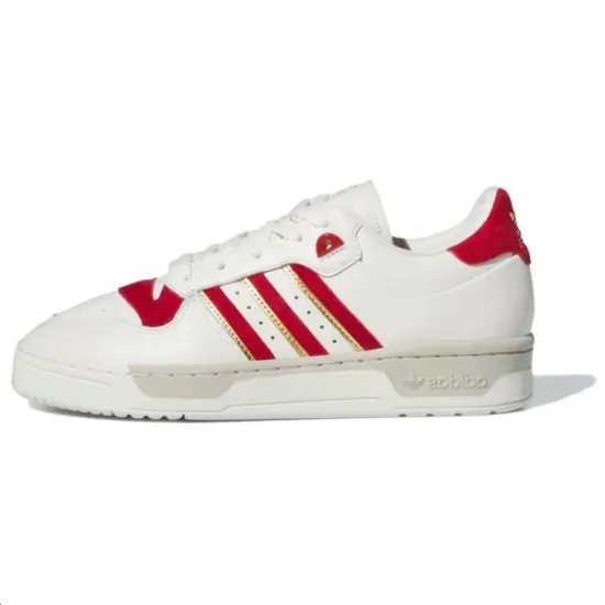 Adidas Originals Rivalry 86 Low Cloud White Team Power Red Ivory