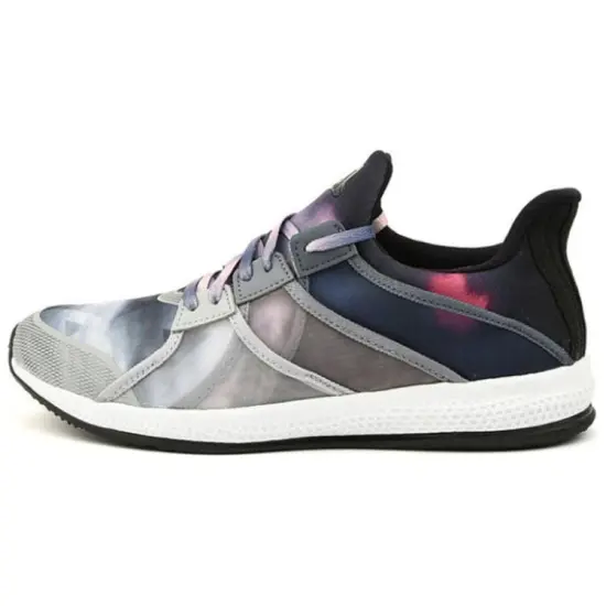 Adidas Gym Training Shoes Women's Low-Top Gray Blue