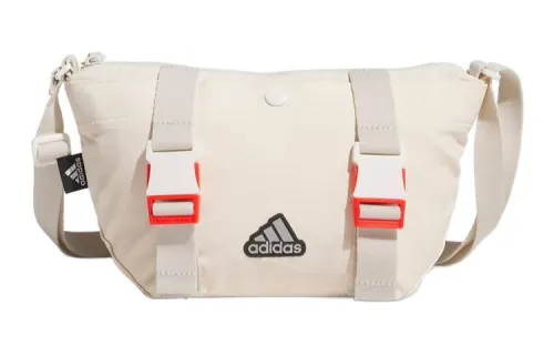 Adidas Polyamide Shoulder Bag, Crossbody Bag Regular Unisex White Orange