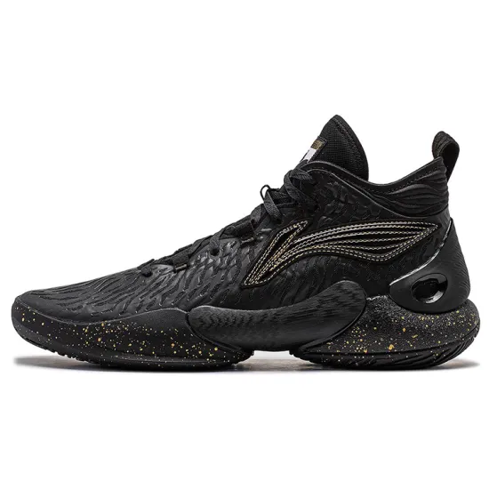 LINING YuShuai 18 Basketball Shoes Men Mid-Top Black