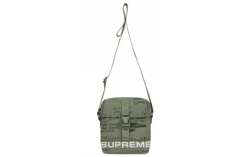 Supreme Nylon Shoulder Bag, Crossbody Bag Regular Unisex Green