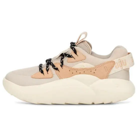 UGG Lifestyle Shoes Women's Low-top Terracotta Brownish-white