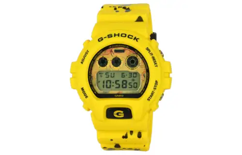 CASIO Unisex G-SQUAD Series Yellow Watch DW6900ESC239