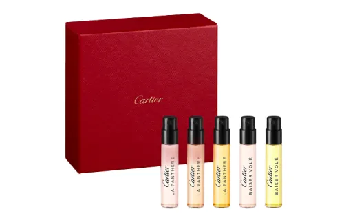 CARTIER Women's Perfume Sample Gift Box Set Fresh EDP/EDT/parfum 2ml*5