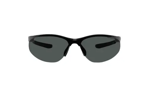 Nike Plate Frame Acetate Irregular Shape Sunglasses Unisex Black