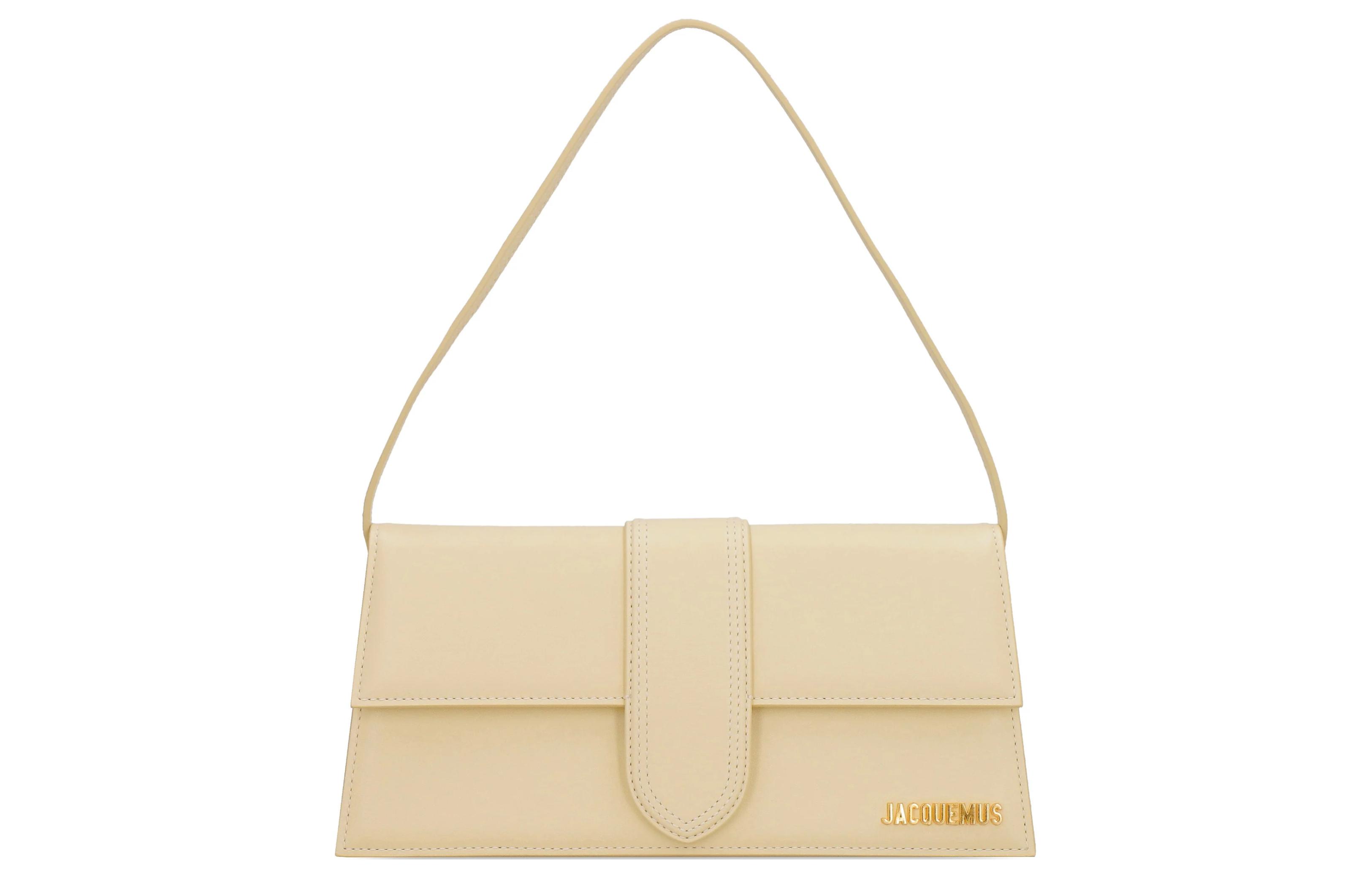 Jacquemus Le Bambino Long Logo Plaque Shoulder Bag