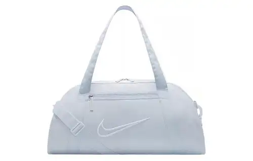 Nike Fabric Luggage Bag Gym Bag Large Unisex Soccer Gray/White