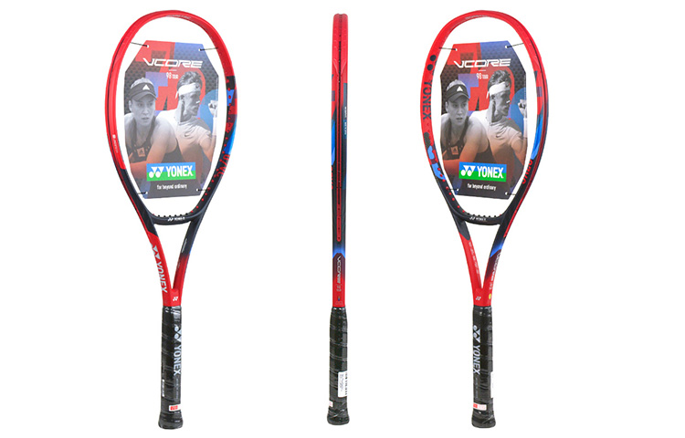 YONEX VCORE Collection 98L Tango Red Unisex Full Carbon Tennis Rackets