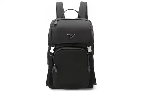 PRADA Re Nylon Recycled Nylon Backpack Men's Black