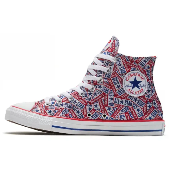 Converse Chuck Taylor All Star Canvas Shoes Unisex High-top Red