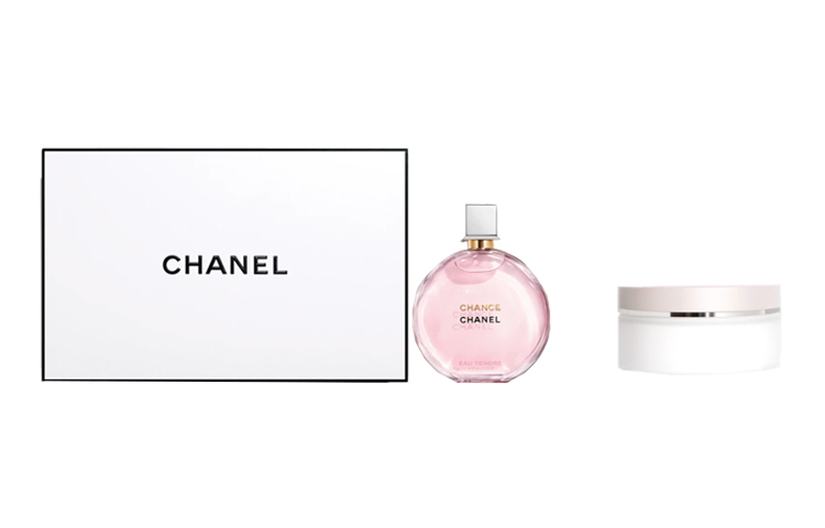 Набор Chanel CHANEL EDP 50ml+150g (розовый)