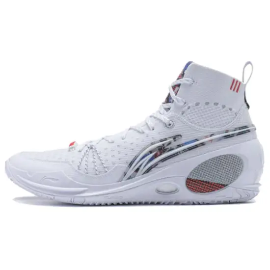 LINING Wade 808 Ultra Basketball Shoes Men High-Top White